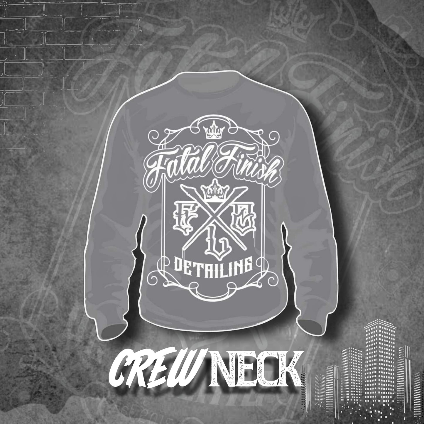 CREW NECK - "Old School"