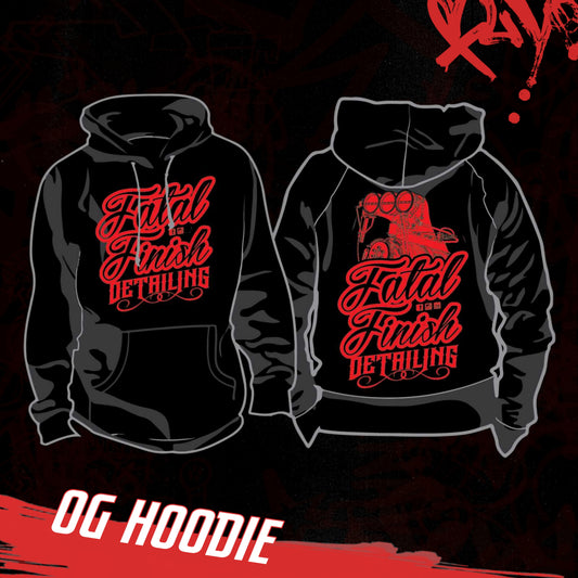 OG HOODIE - 'Red/black'